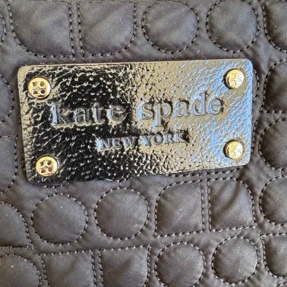 Kate Spade Black Quilted Women's Bag - Picture 5 of 8